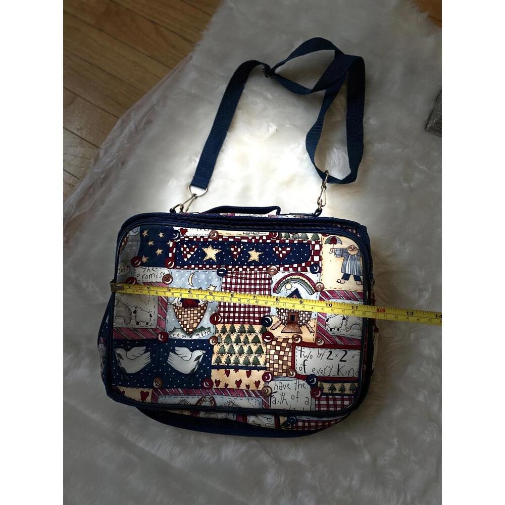 Charming Quilted Patchwork Handbag - image 4
